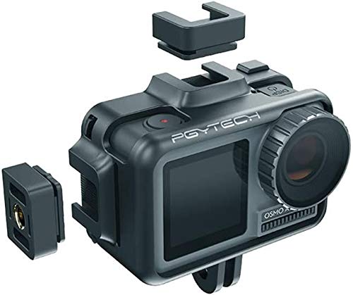 Hensych para PGYTECH Jaula de cámara para acción OSMO, Carcasa Protectora de Metal para cámara de acción OSMO