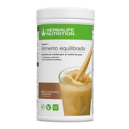 HERBALIFE Batido Formula 1 sabor Manzana y especias