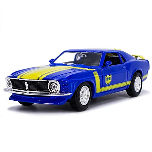 HTDZDX Ford Mustang GT Die Cast Miniatura Modelo de automóvil - Juego de aleación Modelo de simulación Vehículo para niños Juego de vehículo de Motor - Escala 1:24