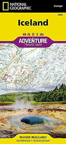 Iceland: Travel Maps International Adventure Map [Idioma Inglés]: 3302