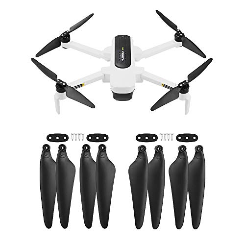 iEago RC Juego de 2 pares de cuchillas plegables de repuesto para hélice CW y CCW accesorios para Hubsan Zino H117S