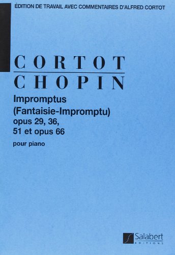 Impromptus (fantaisie-impromptu), op. 29, 36, 51 piano