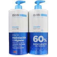 ISDIN UREADIN PACK LOCION 10 + GEL DE BAÑO 60% DE DESCUENTO