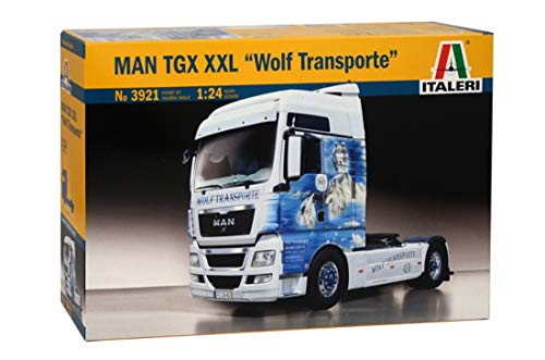 Italeri 3921 – 1: 24 Man TGX XXL Wolf Transporte, farhrzeug