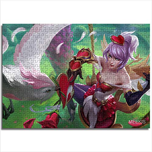 Juegos de rompecabezas para adultos y niños Heart Seeking Wings LOL League of Legends HD Mini 1000 Pcs Paper puzzle