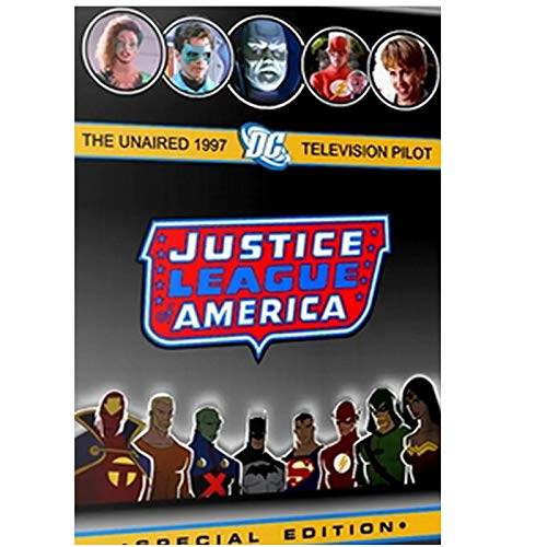 Justice League of America (1997) Carteles e impresiones Película Moda Tendencia Hermosa decoración de arte para el hogar Póster Decoración de pared Regalo -20x30 pulgadas Sin marco