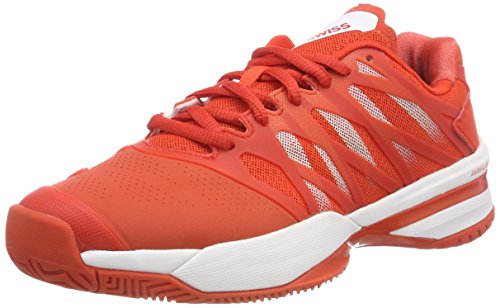 K-Swiss Performance KS Tfw Ultrashot, Zapatillas de Tenis Mujer, Rojo (Fiesta/White 01), 41.5 EU