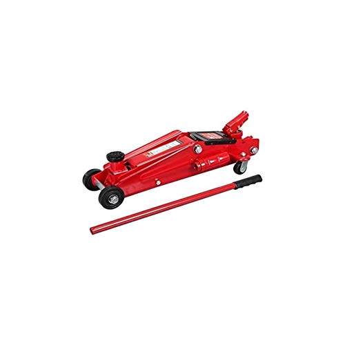 KDKDA Big Trox Hydraulic Trolley Service/Floor Jack, Capacidad de 3 toneladas, Rojo