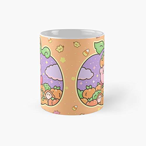 Kirby's Spooky Pumpkin Season Classic Mug - 11 Oz.