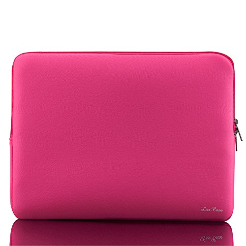 KKmoon Bolsa para laptop 14 pulgadas 14 "Ultrabook Notebook Tablet Funda para computadora Funda suave con cremallera Bolsa Funda Bolsillo