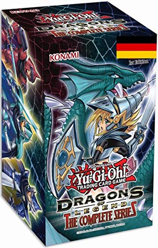 Konami Yu-Gi-Oh! Dragons of Legend: The Complete Series Display (8) German Cards