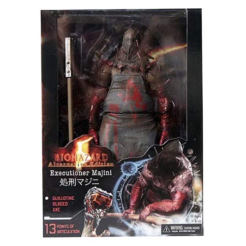 LaoSong Residente Evil 5 Series 1 Figura de acción de ejecutor Carnicero Figura encajonado