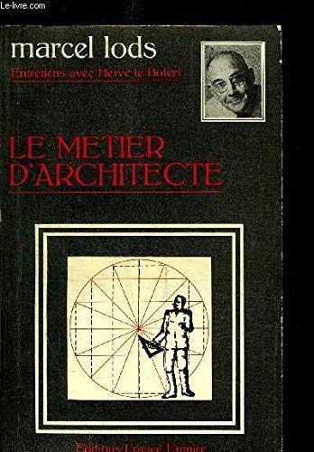 Le métier d'architecte