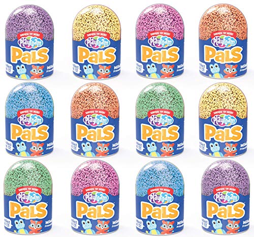 Learning Resources- Espuma de Juegos con figuritas Playfoam Pals Wild Friends, Pack de 12, Color, 12-Pack (EI-1970)