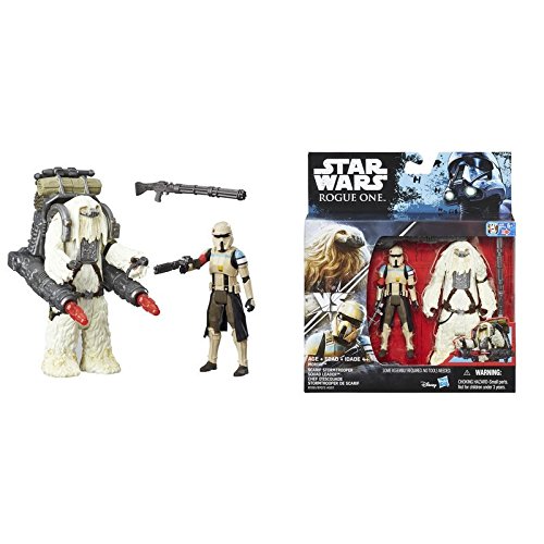 Lively Moments Star Wars - Juego de figuras de acción de Moroff y Scarif Stormtrooper Squad Leader