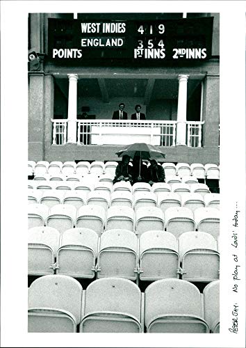 Lords Cricket Ground - Vintage Press Photo