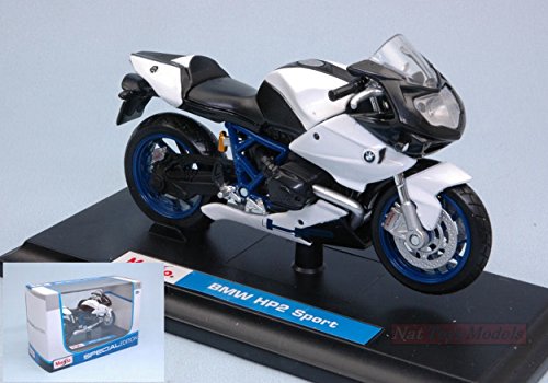 Maisto MI05232B Suzuki GSX-R1000 Blue/White 1:18 MODELLINO Die Cast Model Compatible con