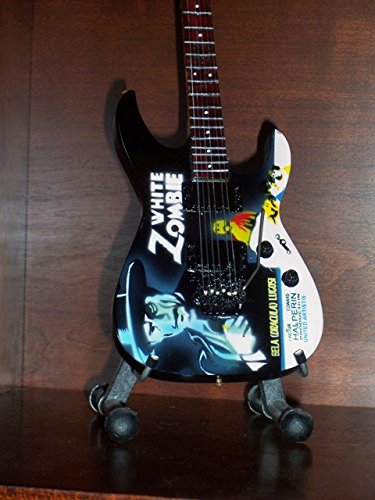 Mini guitarra Metallica Kirk Hammett White Zombie gráfico regalo