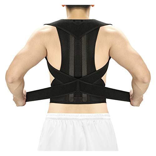 MJS Aptoco Postura Corrector Trasera Postura Prueba CLAVICE Soporte Detener Stop SOUCLETE Y HUNKETE Ajuste TRATANTE DE ATRÁS Unisex (Talla : 3XL)