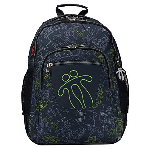 Mochilas Escolares, Mochilas Grandes Infantiles Estampados, Incluyen Neceser - Mochilas totto