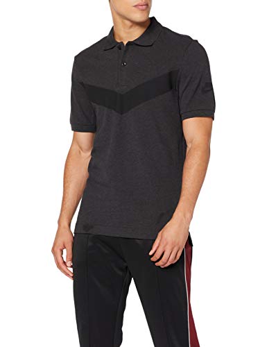 NIKE Grand Slam Polo, Hombre, Negro, S-40/42