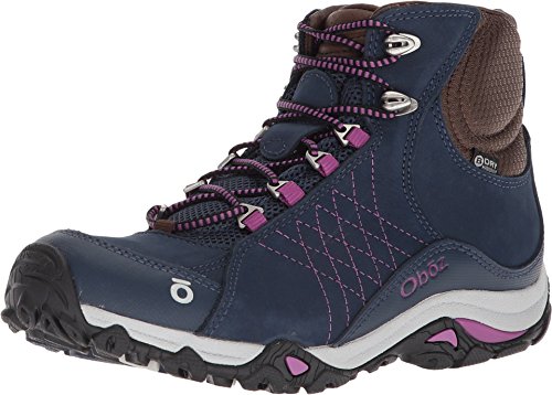 Oboz Sapphire Mid B-Dry senderismo zapatos – Mujer, 10,5 B(M) US, Arándano