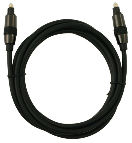 Optisches Kabel / Toslink Brooklyn mit Metall Stecker [Importación alemana]