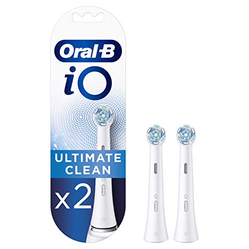 Oral B iO Ultimate Clean Cabezales de recambio, Pack de 2 unidades