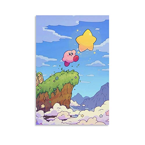 paobu Kirby Star - Póster decorativo de pared (30 x 45 cm)