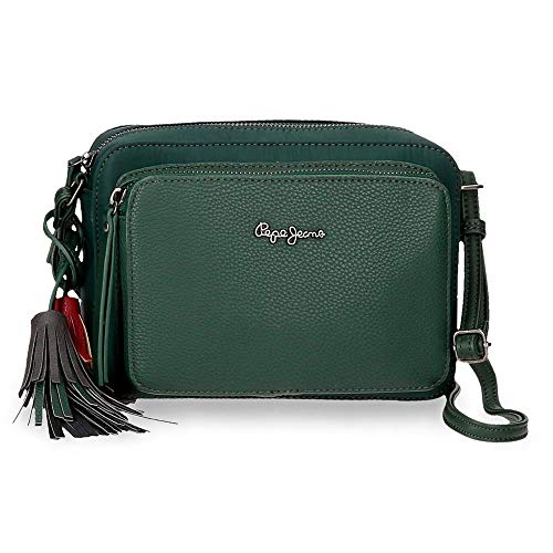 Pepe Jeans ANN Bandolera Verde 21x15x5 cms Poliéster