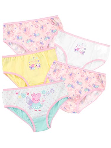 Peppa Pig Bragas Paquete de 5 Multicolor 2-3 Años