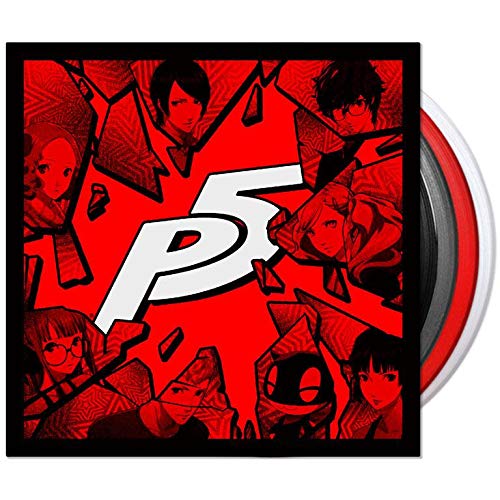 Persona 5 - 4xLP Vinyl Box Set - Original Soundtrack Record - Iam8bit - Essential Edition (ps4, ost)