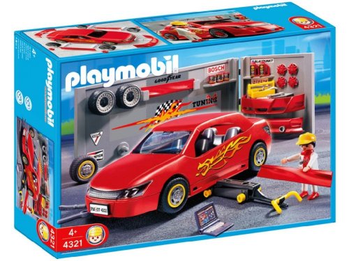 PLAYMOBIL 626024 - Tunning Taller Y Tienda