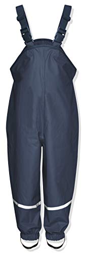 Playshoes Regenlatzhose Pantalón impermeable, Azul (Marino), 3-4 Años/104 cm Unisex bebé