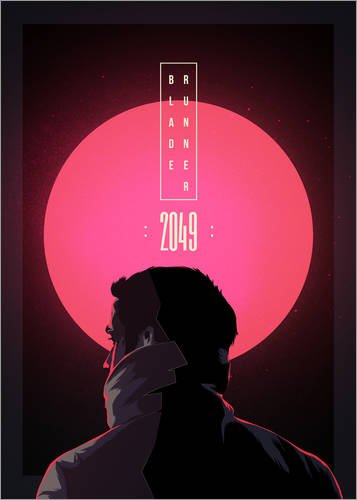 Póster 50 x 70 cm: Blade Runner - 2049 de Fourteenlab - impresión artística, Nuevo póster artístico