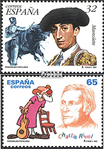 Prophila Collection España Michel.-No..: 3331-3332 (Completa.edición.) 1997 personalidades (Sellos para los coleccionistas) Otros mamíferos