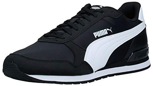 PUMA St Runner V2 NL', Zapatillas Unisex Adulto, Negro Black White, 46 EU