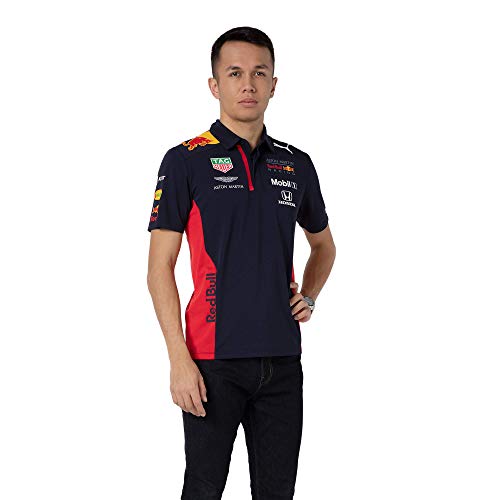 Red Bull Racing Official Teamline Camisa Polo, Hombres Small - Original Merchandise