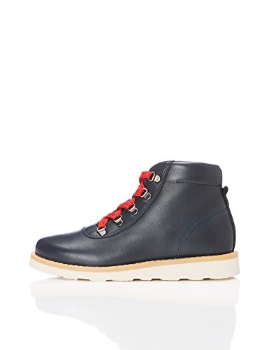 RED WAGON Botas con Cremallera para Niños, Azul (Navy), 28 EU (10 UK)