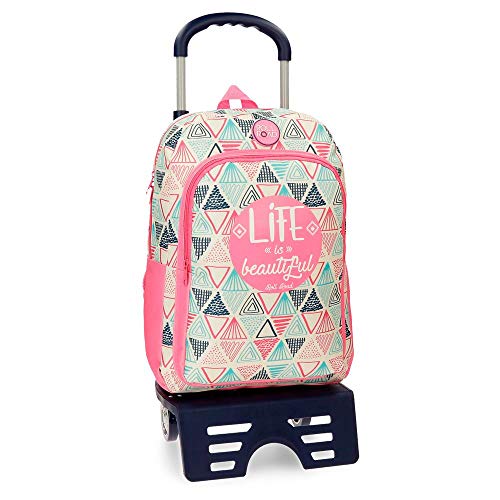 ROLL ROAD Life Mochila escolar 40 cm con carro