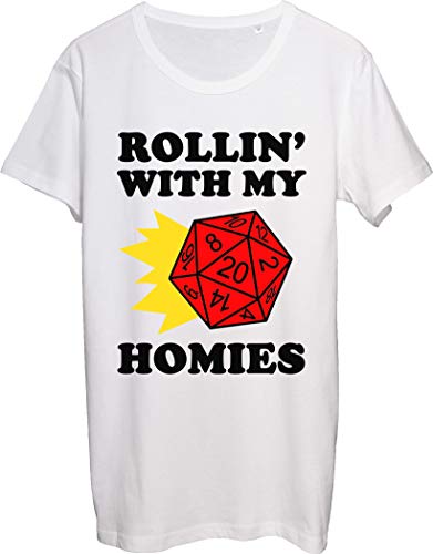 Rollin with My Homies Dice Throwing - Camiseta para hombre