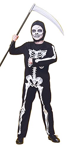 Rubies - Disfraz infantil de esqueleto, 5-7 años (Rubie's 12507-M)