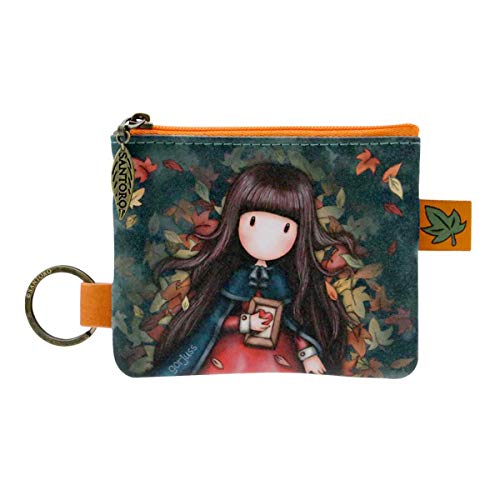 SANTORO GORJUSS 899GJ04, Monedero Autumn Leaves para Mujer, Multicolor, 12 x 9 x 1 cms