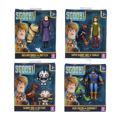 Scooby-Doo Paquete Doble de Figuras (Personajes enviados al Azar). (Character Options 7180)