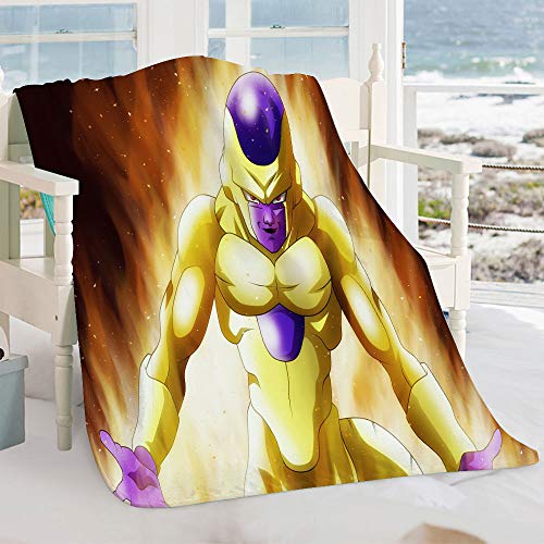 SEMZUXCVO Dragon Ball Z - Manta de lana para adultos y niños, 200 x 150 cm