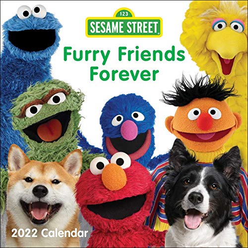 Sesame Street Monster Advice 2022 Wall Calendar