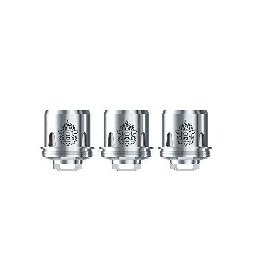 SMOK TFV8 X-Baby Bobinas de Cabeza de Atomizador - Paquete de 3 (M2 (30-50w)), Este producto no contiene nicotina ni tabaco