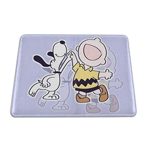 Snoopy Anime - Cartera de piel para pasaporte, diseño de dibujos animados, ideal como decoración de 13 x 9 cm