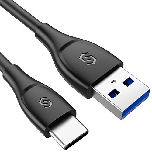 Syncwire - Cable de carga USB C a USB 3.0 (1 m, cable UNBREAK, serie 3A, tipo C, para Samsung Galaxy S10/S9/S8+, Note10/9/8, Huawei P30/P20 Pro, HTC, OnePlus, Sony, Lumia, Tablet y más