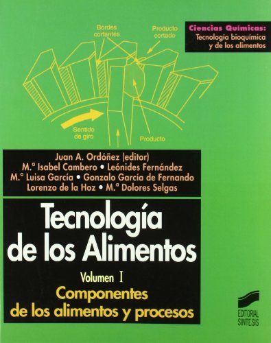 Tecnología de los alimentos. Vol. I: Componentes de los alimentos y procesos (Ciencias químicas. Tecnología bioquímica y de los alimentos nº 2)